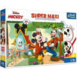 Trefl Puzzle 24pcs Super Maxi Double Sided Disney Junior Mickey Mouse