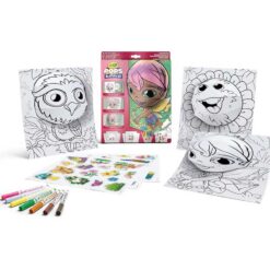 Crayola Pops 3D Activity Set Coloring & Stickers Book Enchanted