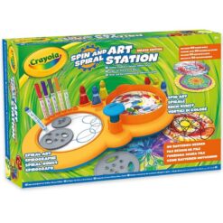 Crayola Spin And Spiral Art Station Deluxe Edition