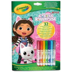 Crayola Coloring & Activity Pad 32x Pages Gabby's Dollhouse