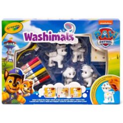 Crayola Washimals Colour & Wash Hero Pups! 4x Paw Patrol