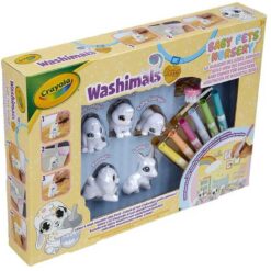 Crayola Washimals Colour & Wash Adorable Little Pets! Baby Pets Nursery