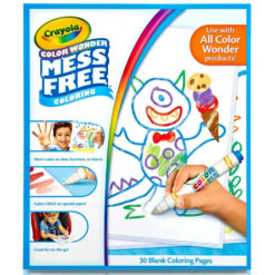 Crayola Color Wonder Mess Free Coloring Book 30x Blank Coloring Pages