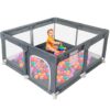 Original Classic Baby Play Parc Large 120 x 120cm Grey