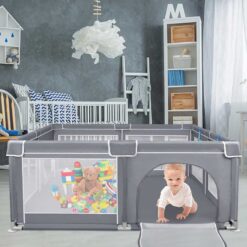 Alternative view of Original Classic Baby Play Parc Large 120 x 120cm Grey
