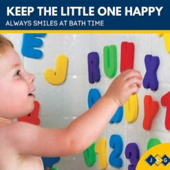 Alternative view of Bath Time Eva Foam Alphabet & Numbers Wall Sticking