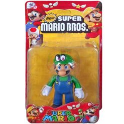 Super Mario Bros Collectible Play Figurine Luigi