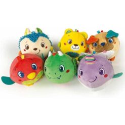 Alternative view of Baby Clementoni 1x Touch Squeeze & Shake Baby Soft Ball Red Bird