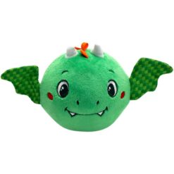 Baby Clementoni 1x Touch Squeeze & Shake Baby Soft Ball Green Dragon