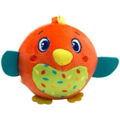Baby Clementoni 1x Touch Squeeze & Shake Baby Soft Ball Red Bird