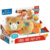 Baby Clementoni Cuddle And Calm Kitty Cat Plush Toy