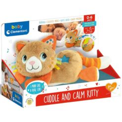 Baby Clementoni Cuddle And Calm Kitty Cat Plush Toy