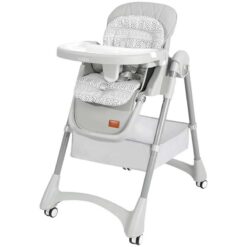 Kidilo Newborn High Chair Grey