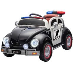 VW Volkswagen R/C Electric Ride On Car Police Black