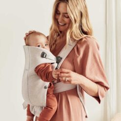 Alternative view of BabyBjorn Baby Carrier Mini 3D Jersey Light Beige
