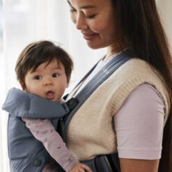 Alternative view of BabyBjorn Baby Carrier Mini Woven Vintage Indigo