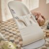 BabyBjorn Baby Bouncer Bliss 3D Jersey Light Beige - Image 3