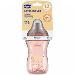 Chicco 12m+ Advanced Cup Water Bottle Pink Turtle