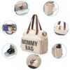 Trendy Deluxe Mommy Bag Maternity Diaper Bag Blue - Image 4
