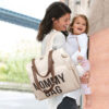 Trendy Deluxe Mommy Bag Maternity Diaper Bag Pink - Image 5