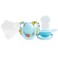 Optimal 6m+ Orthodontic Silicone Pacifier Blue