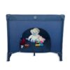 Optimal 0m+ 2 in 1 Square Baby Playpen Bed & Play Parc Navy Blue Jeans - Image 2