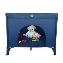 Alternative view of Optimal 0m+ 2 in 1 Square Baby Playpen Bed & Play Parc Navy Blue Jeans