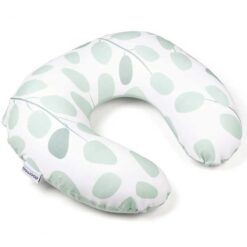 Doomoo Softy Maternity Pillow Leaves Aqua Green