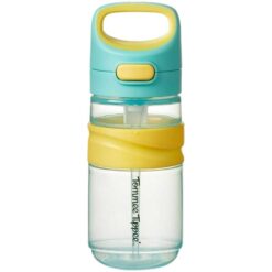 Alternative view of Tommee Tippee 18m+ 500ml On The Go Straw Flip Top Water Bottle Green