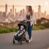 Asalvo Hito Baby Travel Stroller Black - Image 3
