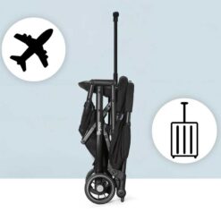 Alternative view of Asalvo Tumbuctu Baby Travel Stroller Black