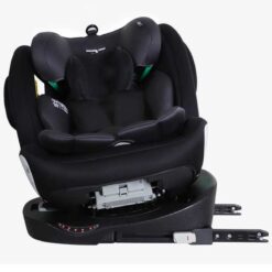 Alternative view of Trendy 360 Rotating Isofix Baby Car Seat With Top Tether Strap Black & Dark Grey