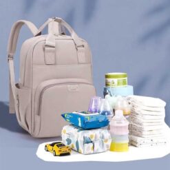 Alternative view of Fashion Mummy Bag Maternity Diaper Bag Backpack Beige
