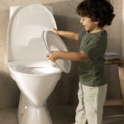 Alternative view of BabyBjorn Toilet Training Seat White/Grey