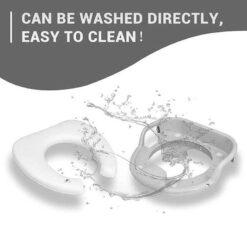 Alternative view of Deluxe Toilet Reducer Seat With Comfy Cushion White