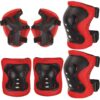 Safety Kids Hand, Knee & Elbow Protection Red