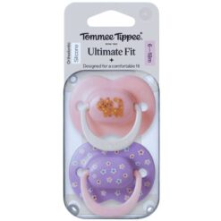 Tommee Tippee 6-18m Ultimate Fit Silicone Soother Purple