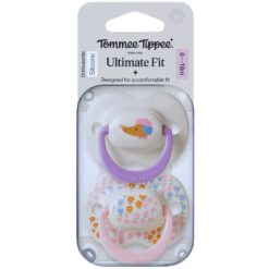 Tommee Tippee 6-18m Ultimate Fit Silicone Soother White