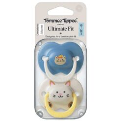 Tommee Tippee 18-36m Ultimate Fit Silicone Soother Blue