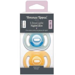 Tommee Tippee 6-18m UltraLight NightGlow Silicone Soother