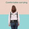 Bebe Confort 0m+ PhysioNest Baby Carrier Gray Mist - Image 4