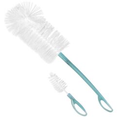 Bebe Confort 0m+ Bottle Brush And Teat Rinser Blue