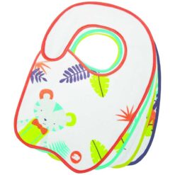 Bebe Confort 4m+ Pack of 5x Cotton Terry Bibs