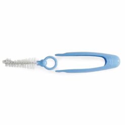 Alternative view of Chicco 0m+ 3 in 1 Baby Bottle Cleaning Brush Set Blue