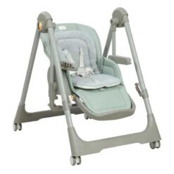 Alternative view of Kidilo Rocking Baby High Chair Green