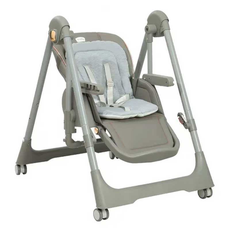 Kidilo Rocking Baby High Chair Grey - Image 2