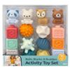 Infantino 0m+ Balls, Blocks & Buddies 16 pcs Activity Toy Set