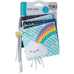 Infantino 0m+ Baby Soft Crib Book