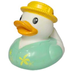 Infantino Big Bath Duck Baby Water Toy White Blue Jacket