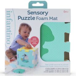Infantino 0m+ Sensory Puzzle Foram Mat Baby Toy